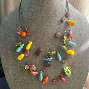 Vintage Mixed Charms Necklace